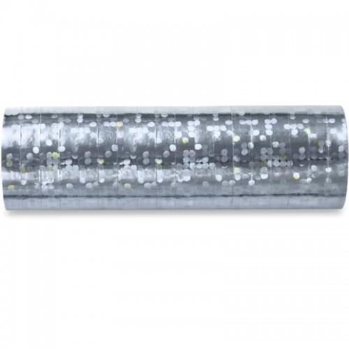 Serpentinas Prateado Holográfico